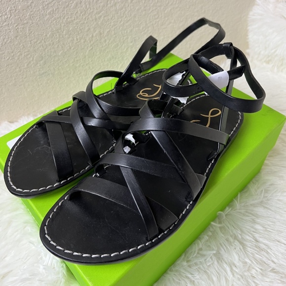 Sam Edelman Gladiator Sandals Size 7.5 - Picture 1 of 8